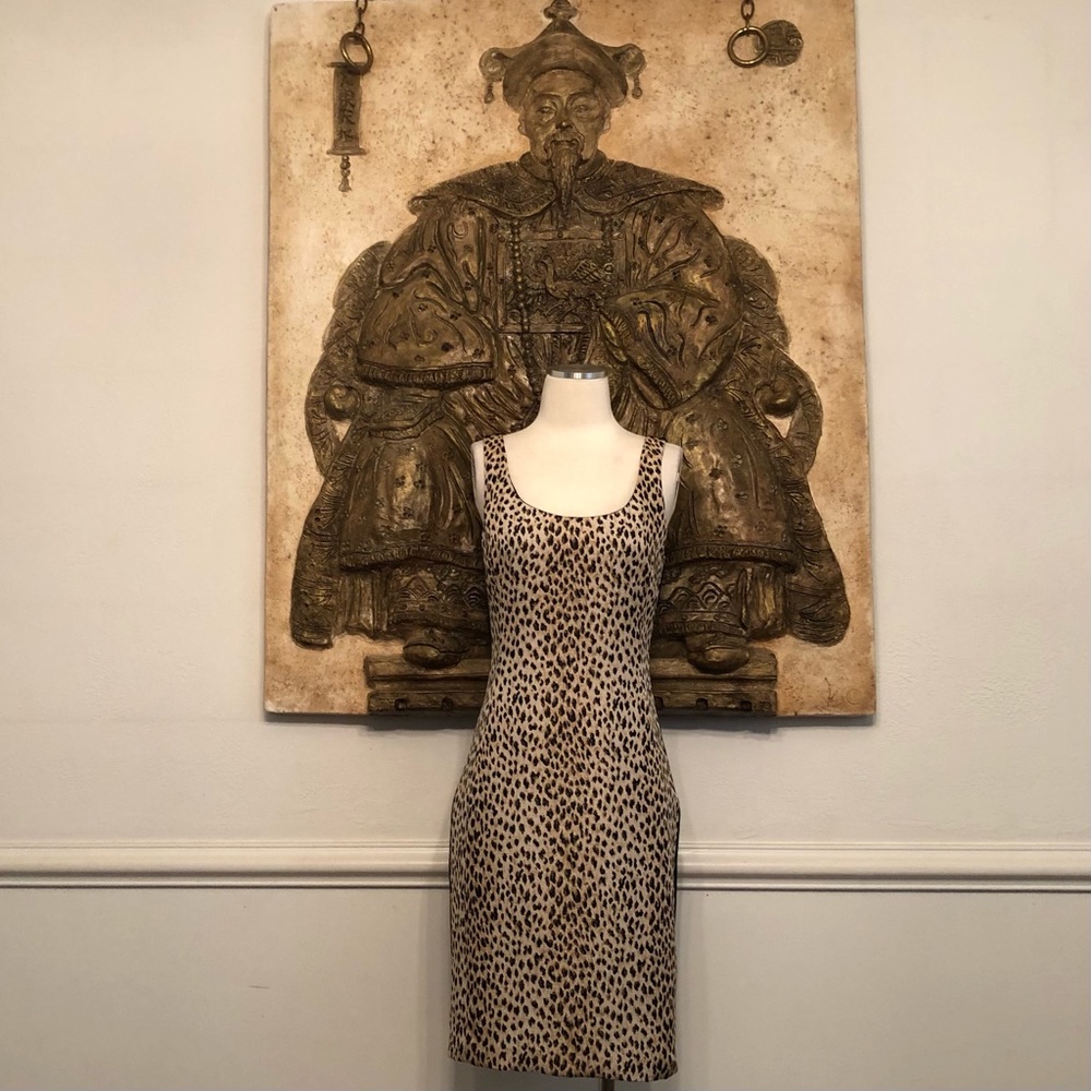 Diane von Furstenberg Dress “Arianna” Style Lined Unique Gorgeous Look Size 8